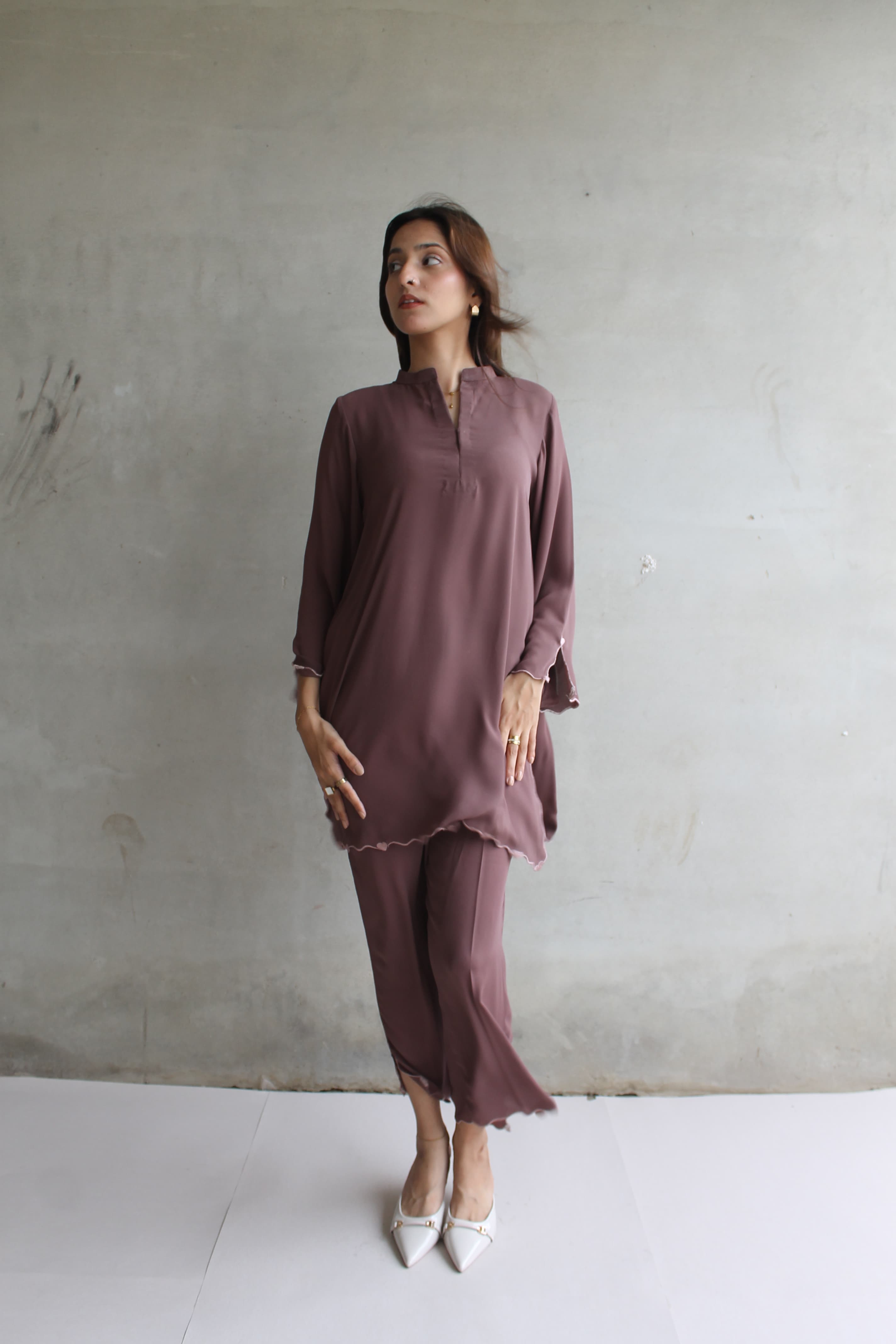 Embroidered Lawn Suit - Midnight Blue